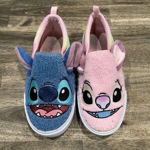 Stitch and Angel Slip-On Shoes